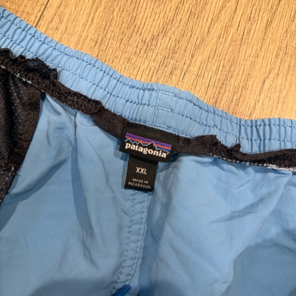 Patagonia Men’s XXL Light Blue Swimming Trunks - Picture 2 of 3